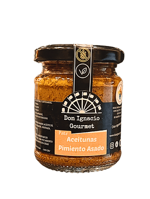 Paté Aceitunas y Pimiento Asado 140 gr