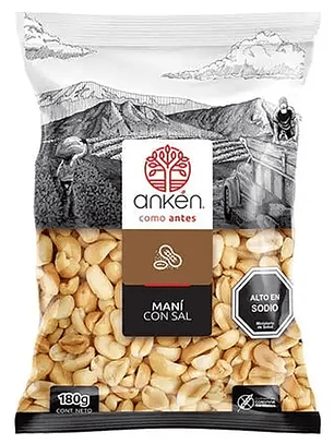 Mani Salado  180 GR 