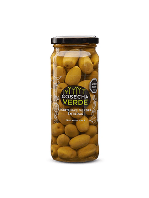 Aceituna Verde Dehuesada Conserva 340 g