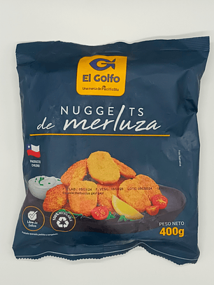 Merluza Nugget  Bolsa 400 Grs