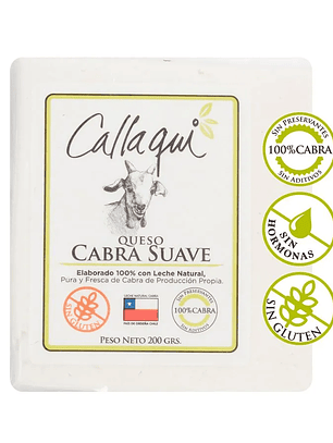 Queso Cabra Trozo 200 Gr