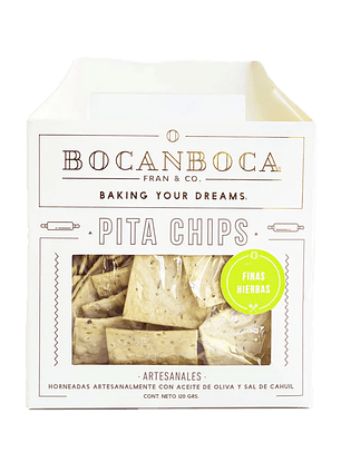 Pita Chips Finas Hierbas