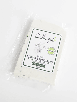 Queso Cabra Especiado 200 Gr