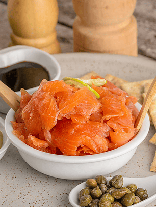 Salmon Ahumado Recorte 453 Gr 