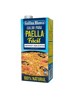 Caldo Casero de Paella Mariscos. 1 Lt 