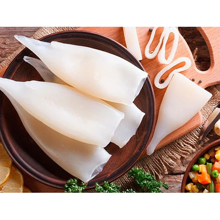 Tubos de Calamar 1 kg Calamar vaina 1