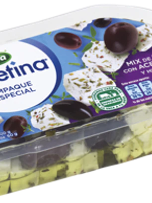 Queso Blanco Aceitunas y Hierbas 