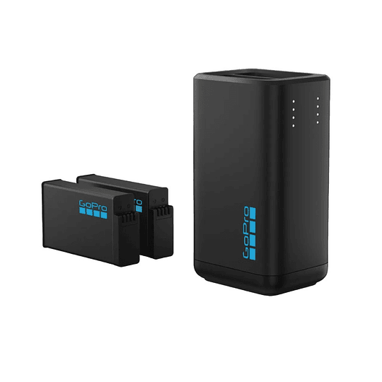 Cargador +2 baterías Gopro max 2