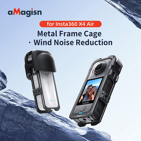 Case aluminio Insta360 x4 Air (amagisn)