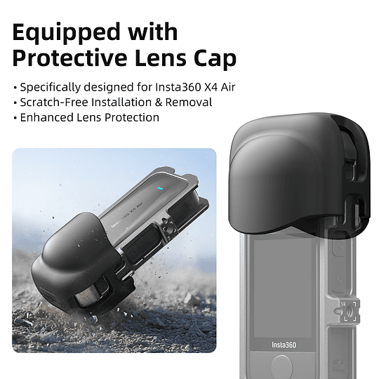 Case aluminio Insta360 x4 Air (amagisn)