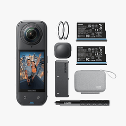 Cámara de acción Insta360 X5 Essential Bundle 