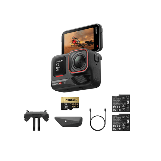 Cámara Ace pro 2 doble batería + memoria insta360 pro 256 gb  