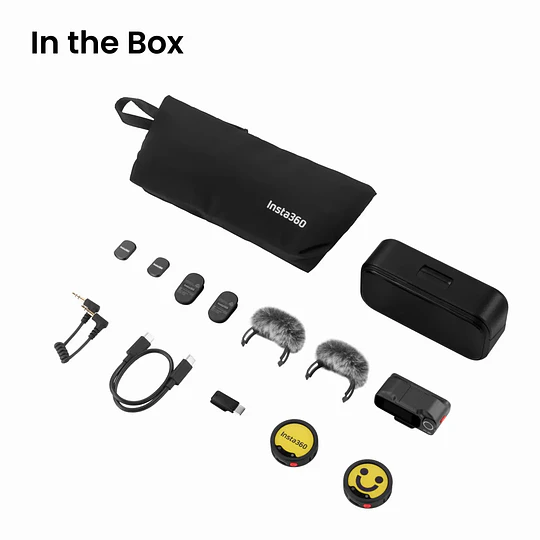 Insta360 Mic Pro 2 TX + 1 RX( PREVENTA  6 de junio)