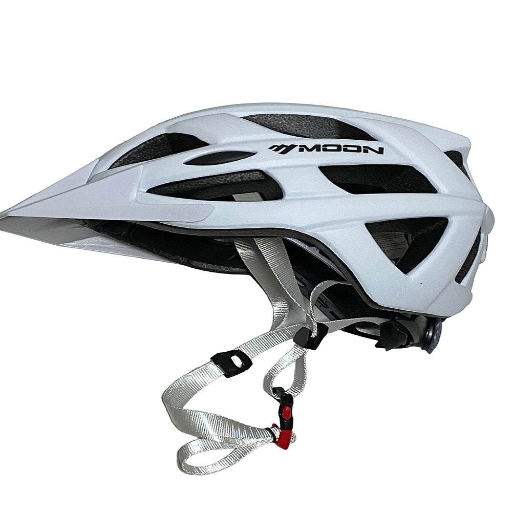 Casco Moon Bicicleta Ultraligero Blanco