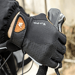 Guantes MTB Bicicleta Touch Screen West Biking Marrón