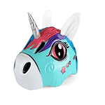 Cascos Niños Unicornio Con Luz Bicicleta Patines Scooter Skate