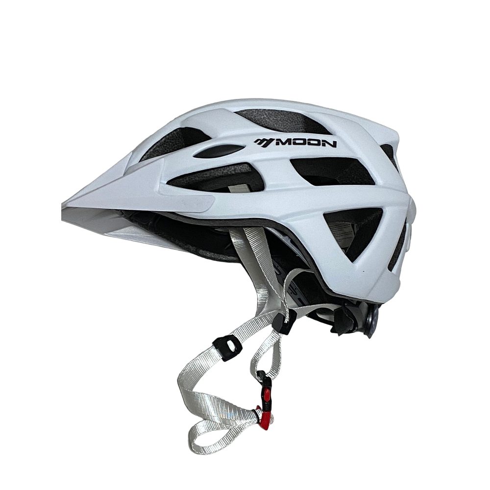 Casco Moon Bicicleta Ultraligero Blanco