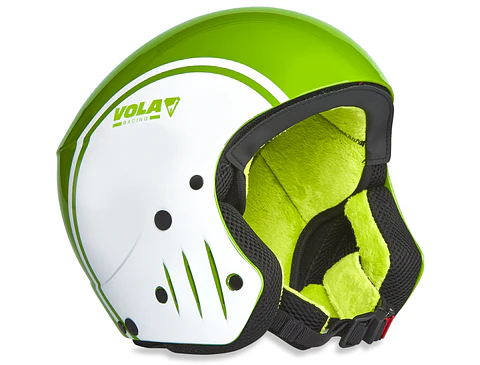 Casco Ski Vola Nieve Competición Fis Apfel Verde Racing M