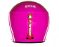 Casco Ski Vola Nieve Competición Fis Girly Rosa Racing M - Miniatura 2