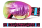 Antiparras Nieve Ski Snowboard Rosada Semi Espejada UV400 100% - Miniatura 1