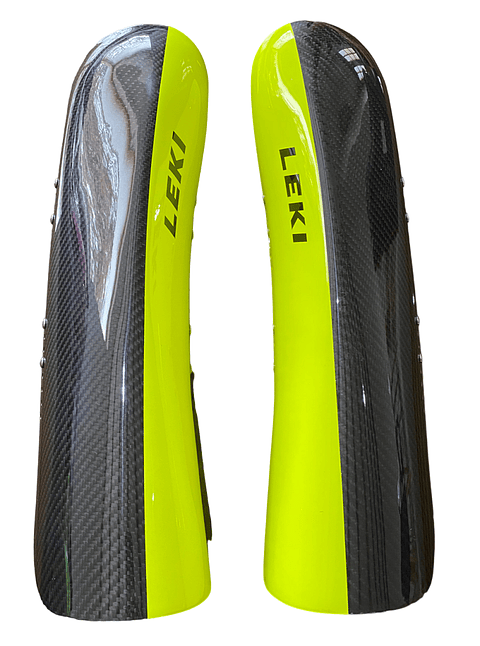 Canilleras LEKI Profesionales Competición Shin Guard Slalom Carbono