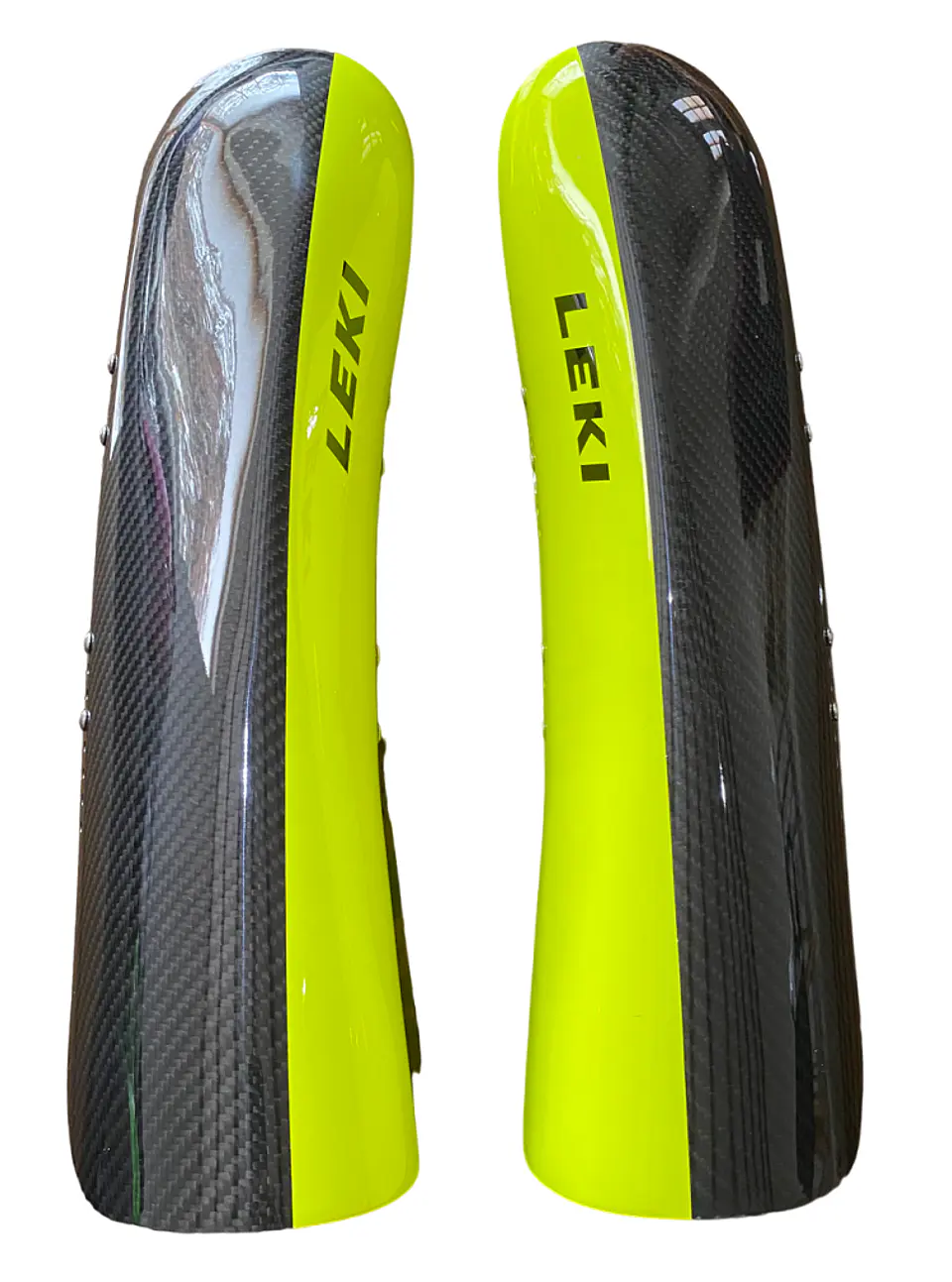 Canilleras LEKI Profesionales Competición Shin Guard Slalom Carbono 1
