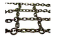Cadenas Para Nieve 195/265 X8 Piezas Doble Correa + Firmeza - Miniatura 4