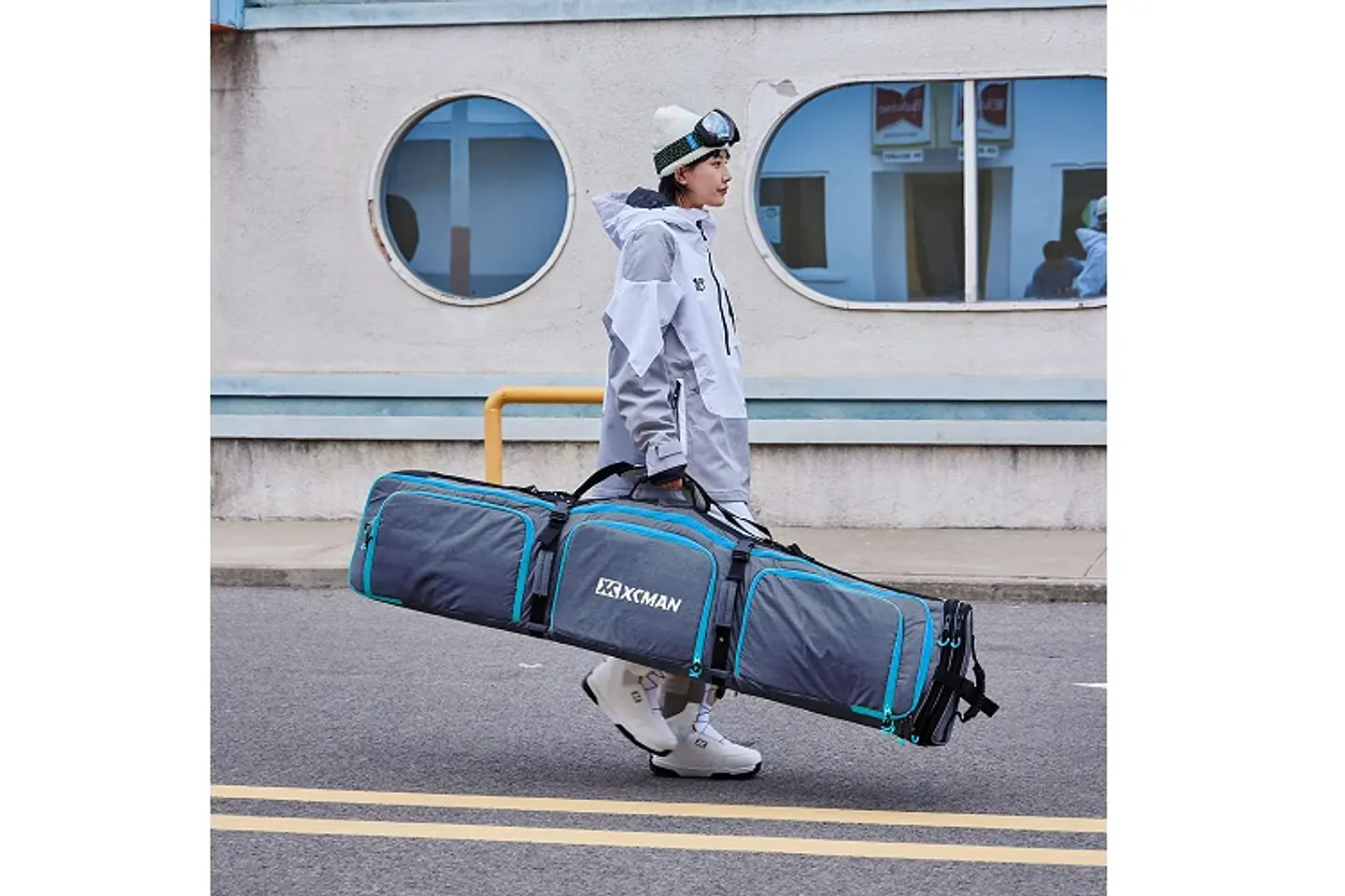 Bolso Viaje Porta Ski Snowboard Extendible 160-175-190cm / Con Ruedas 4