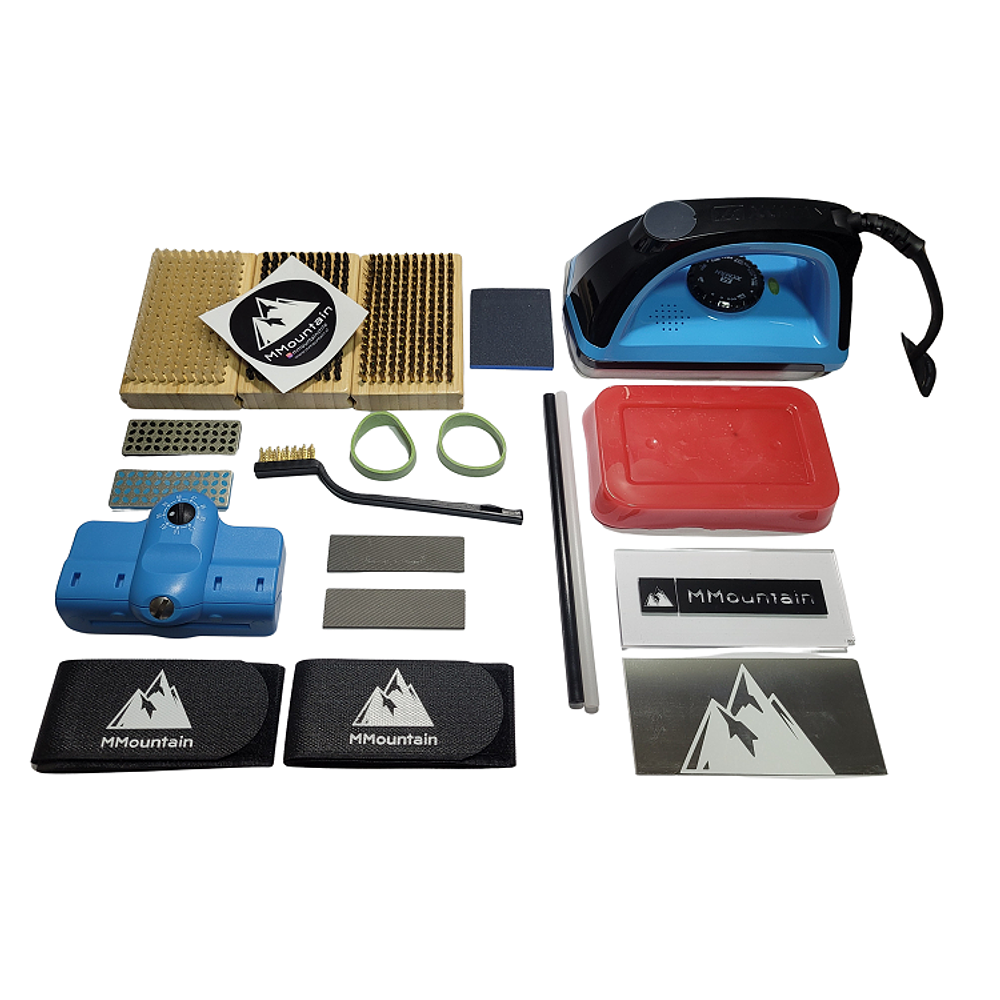 Kit Profesional Mantención Ski Snowboard Cera Cofix Encerado Afilado