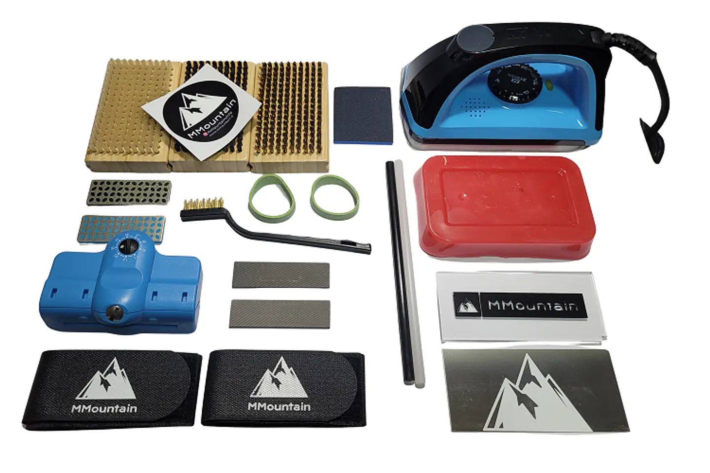 Kit Profesional Mantención Esquí Ski Snowboard 210g Cera Cofix Encerado Afilado 1