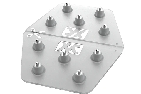 Stomp Pad Grip Antideslizante Snowboard Aluminio Spike