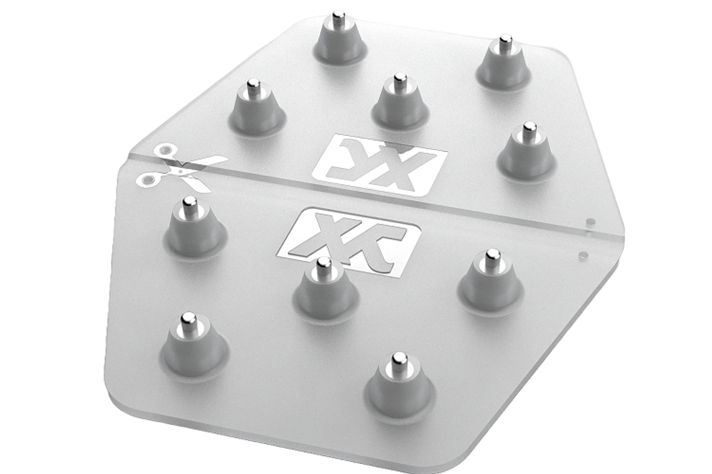 Stomp Pad Grip Antideslizante Snowboard Aluminio Spike 1