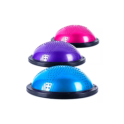 Bosu Semi Esfera Para Ejercicios Yoga Equilibrio Pilates Gym 58cm