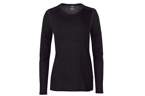 Camiseta Primera Capa Bi- Play Black Hot Chillys Mujer 