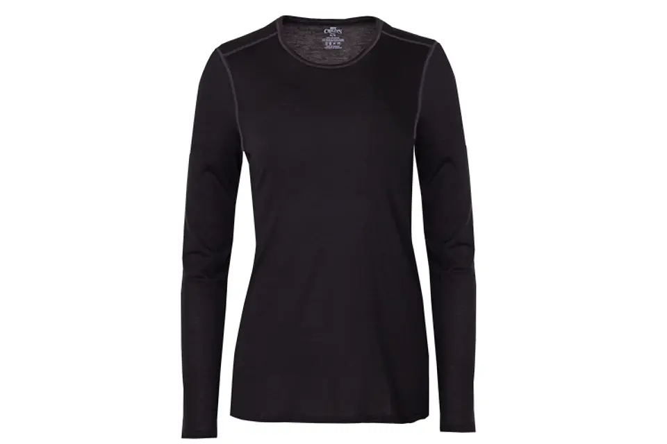 Camiseta Primera Capa Bi- Play Black Hot Chillys Mujer  1