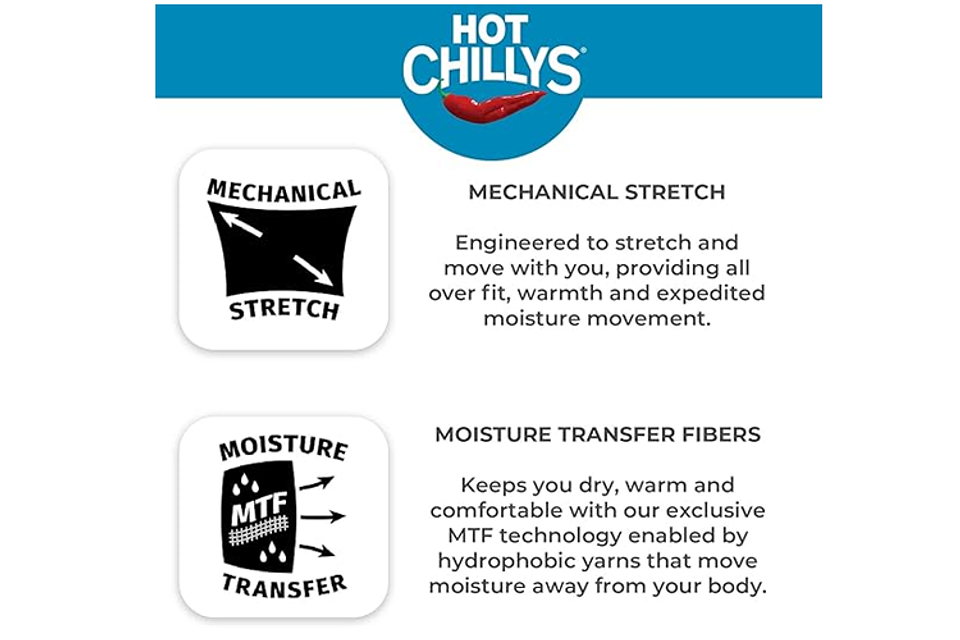 Bottom Primera Capa Bi- Play Black Hot Chillys Niños 5