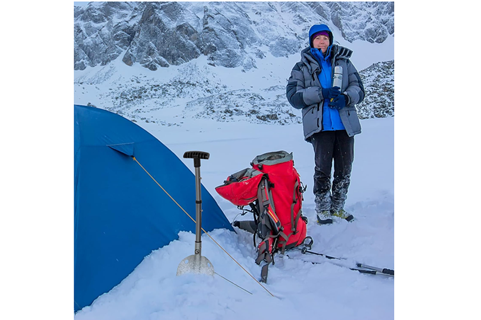 Pala De Nieve Telescópica Ligera Compacta Emergencia 7