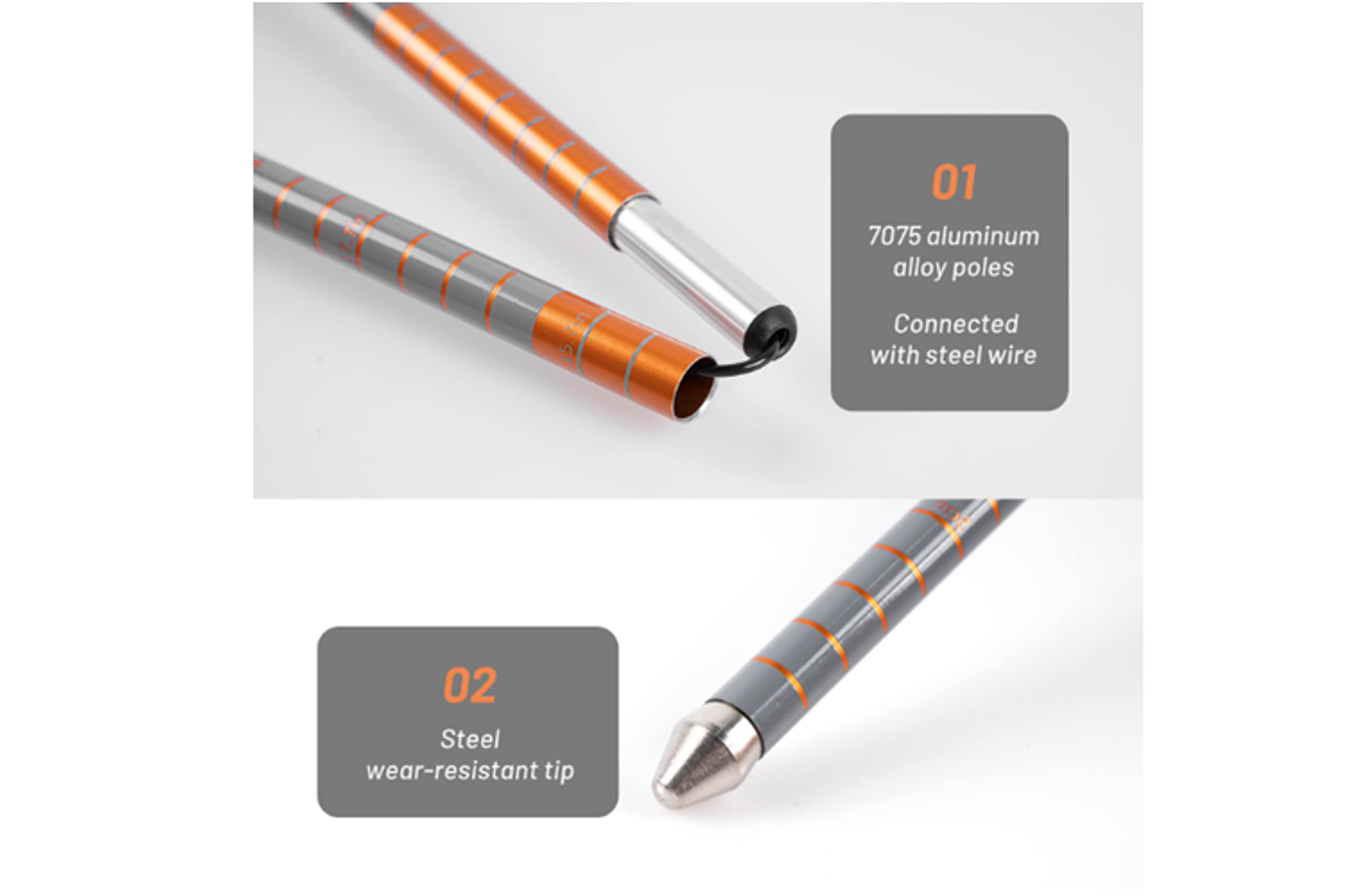 Set G2 Sonda + Pala Nieve Emergencia Incluye Bolso 7