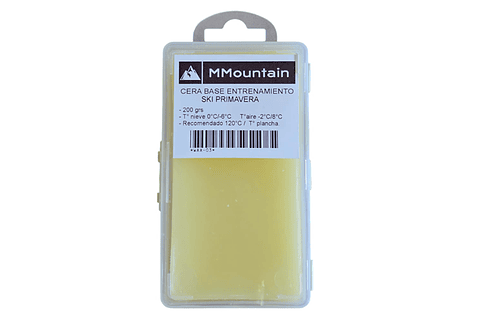 Kit Básico Mantención Ski Snowboard Cera Encerado Reparación 200gr Nieve Primavera