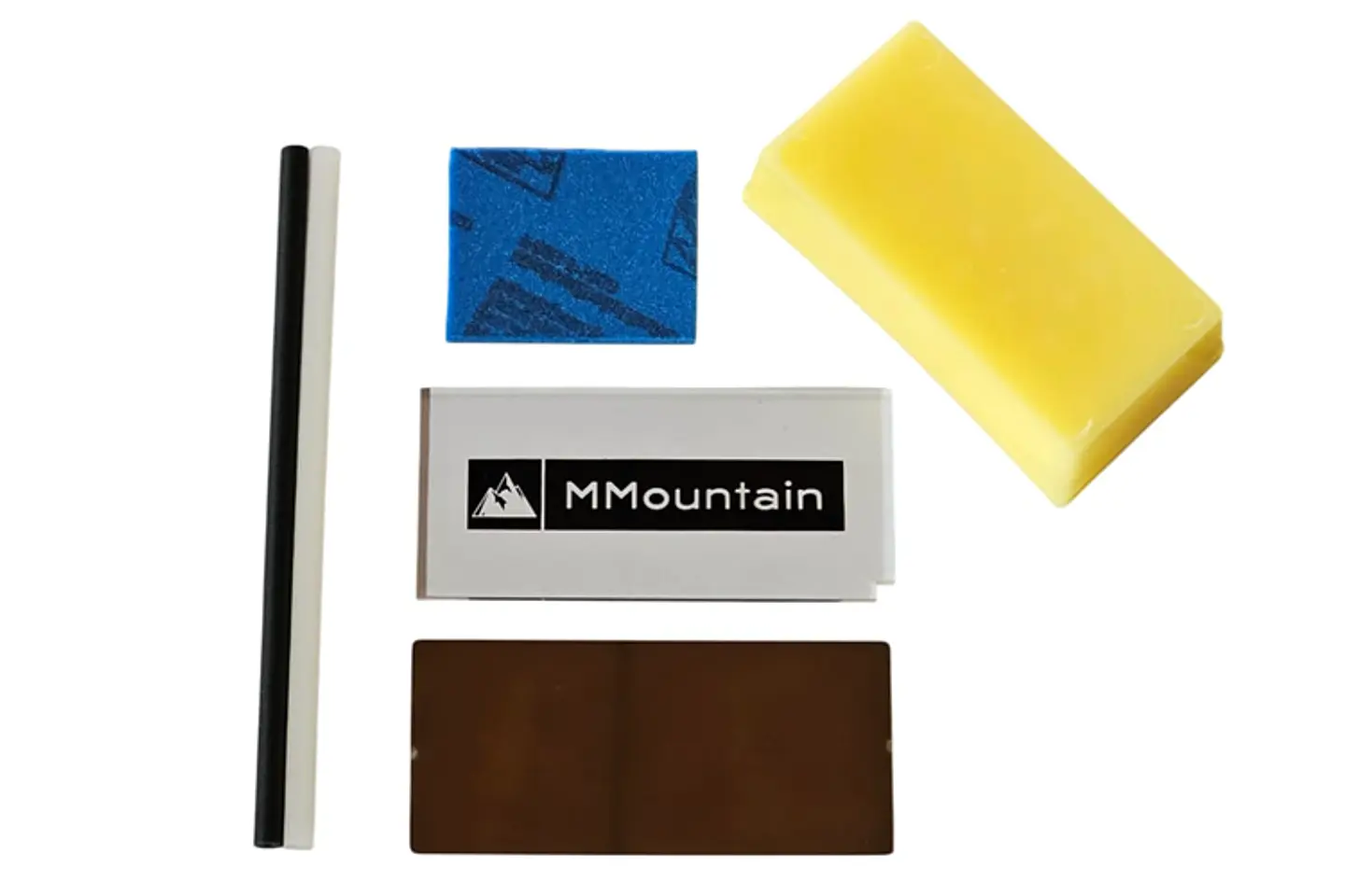 Kit Básico Mantención Ski Snowboard Cera Encerado Reparación 200gr Nieve Primavera 1