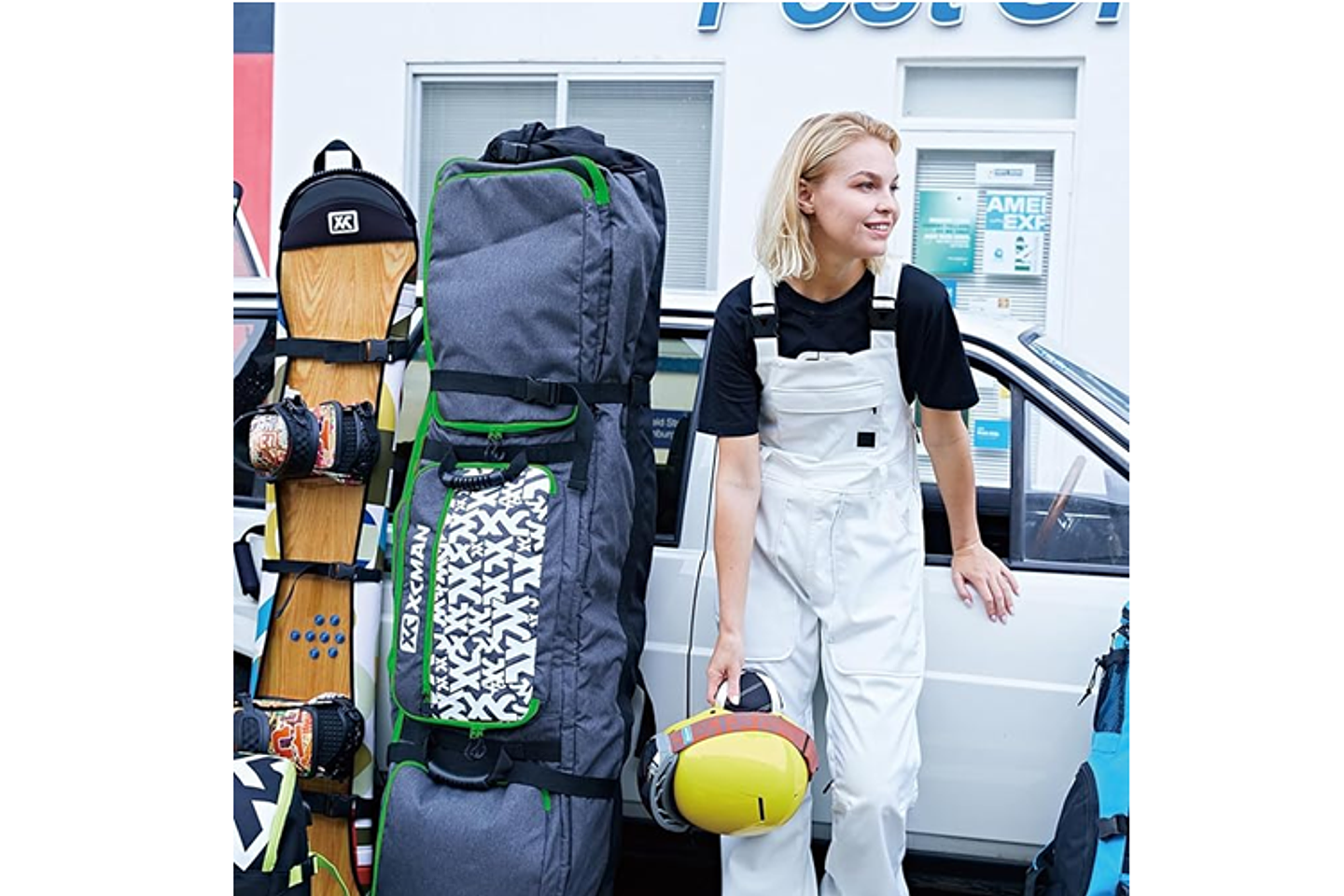 Bolso Viaje Porta Ski Snowboard Extendible a 160-205cm / Con Ruedas 3