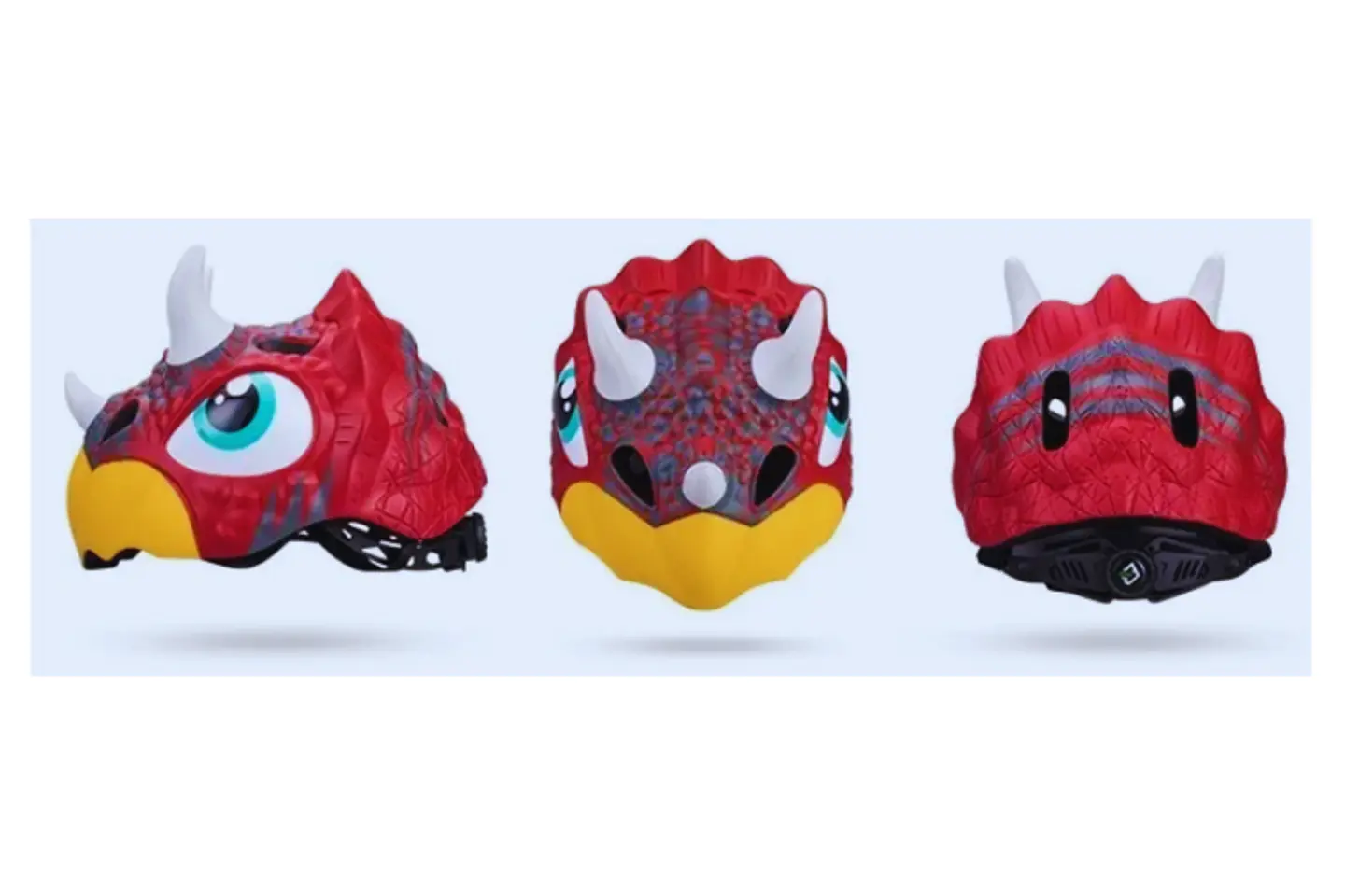 Casco Niños Bicicleta Dinosaurio Patines Scooter Skate - 3D 7