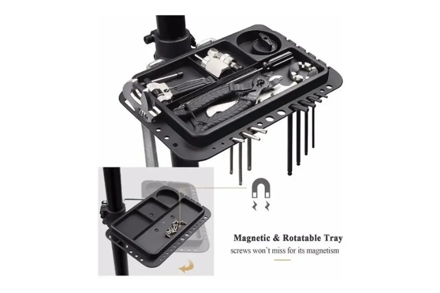 Pedestal Bicicleta MTB Mantención Soporte Atril Taller 6