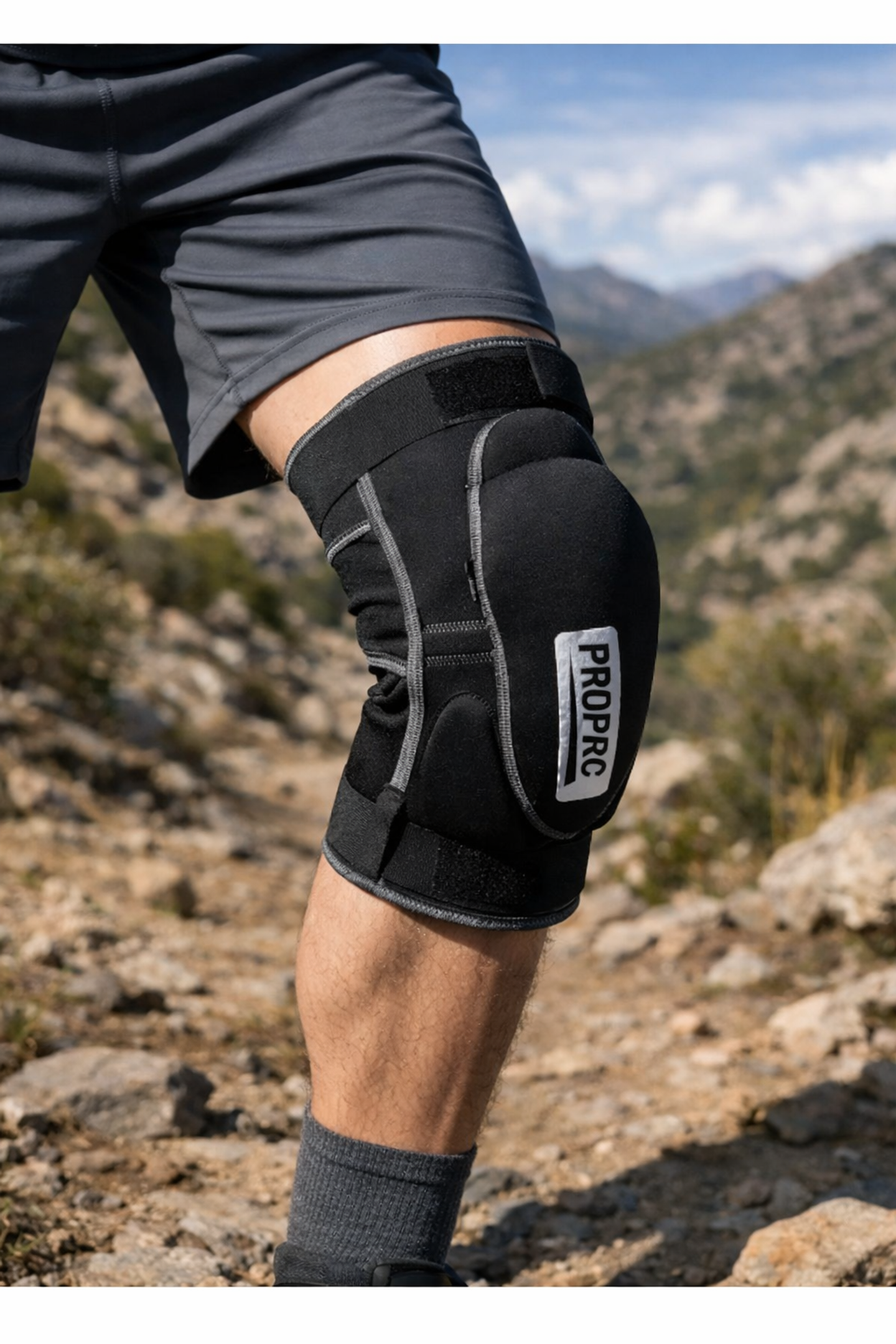 Rodilleras Bicicleta Ciclismo MTB Proteccion Doble Velcro 2