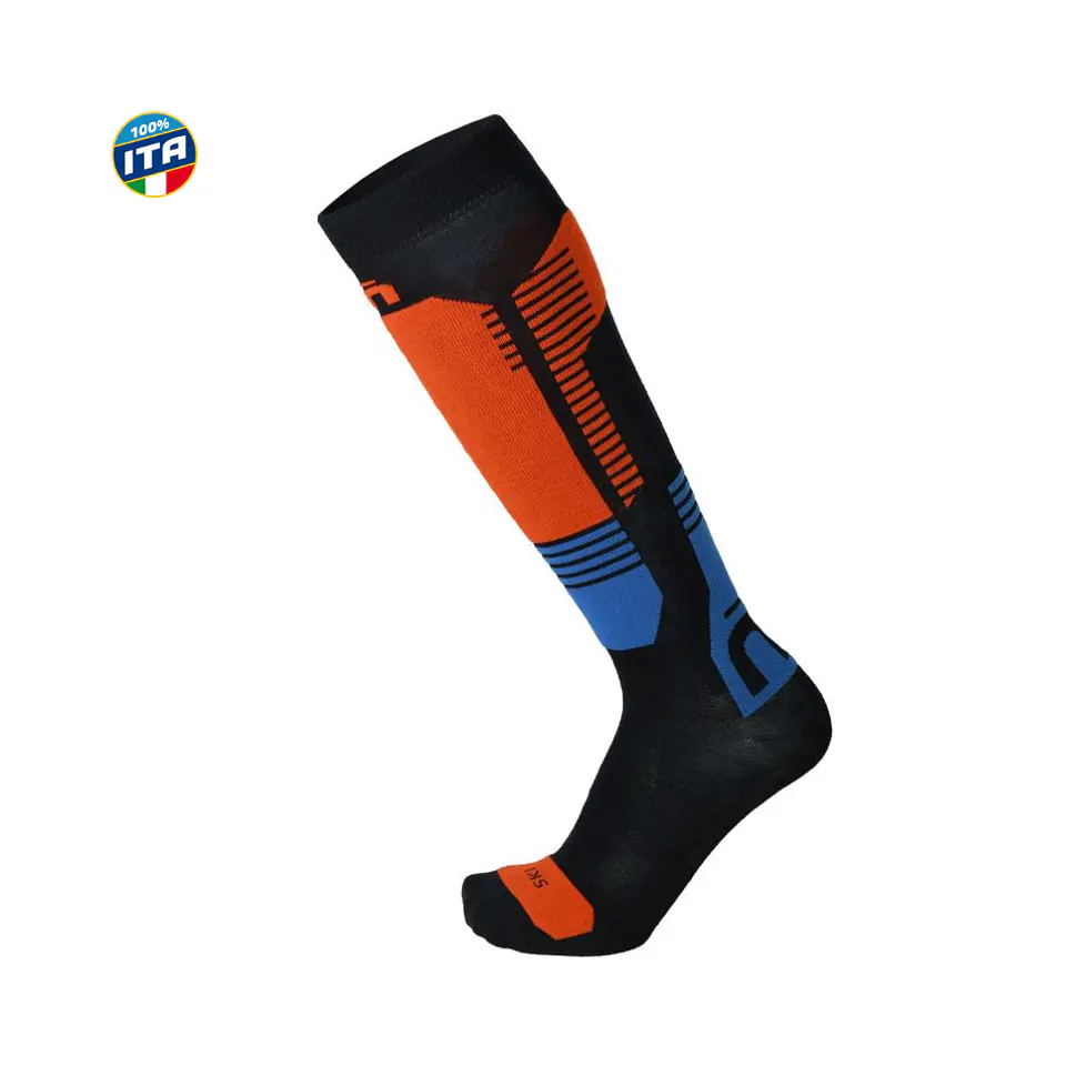 Calcetines Ski Snowboard Mico Super Thermo Ligth Lana Merino Natural Unisex 1