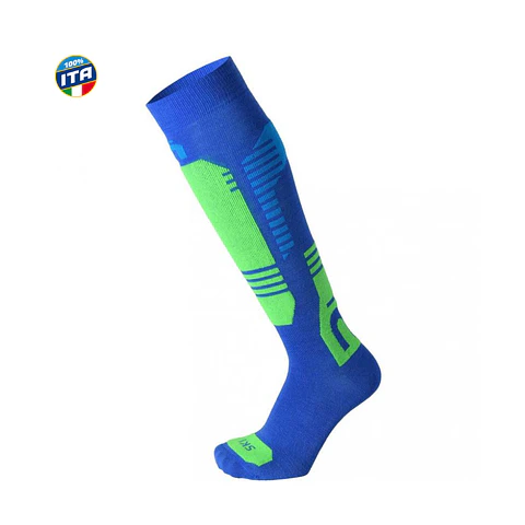 Calcetines Ski Snowboard Mico Super Thermo Ligth Lana Merino Natural Niños