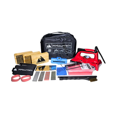 Kit Profesional Mantención Esquí Ski Snowboard 190g Cera Cofix Encerado Afilado