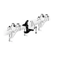 Prensas Ski SKIMAN Comp 3 pcs - Miniatura 1