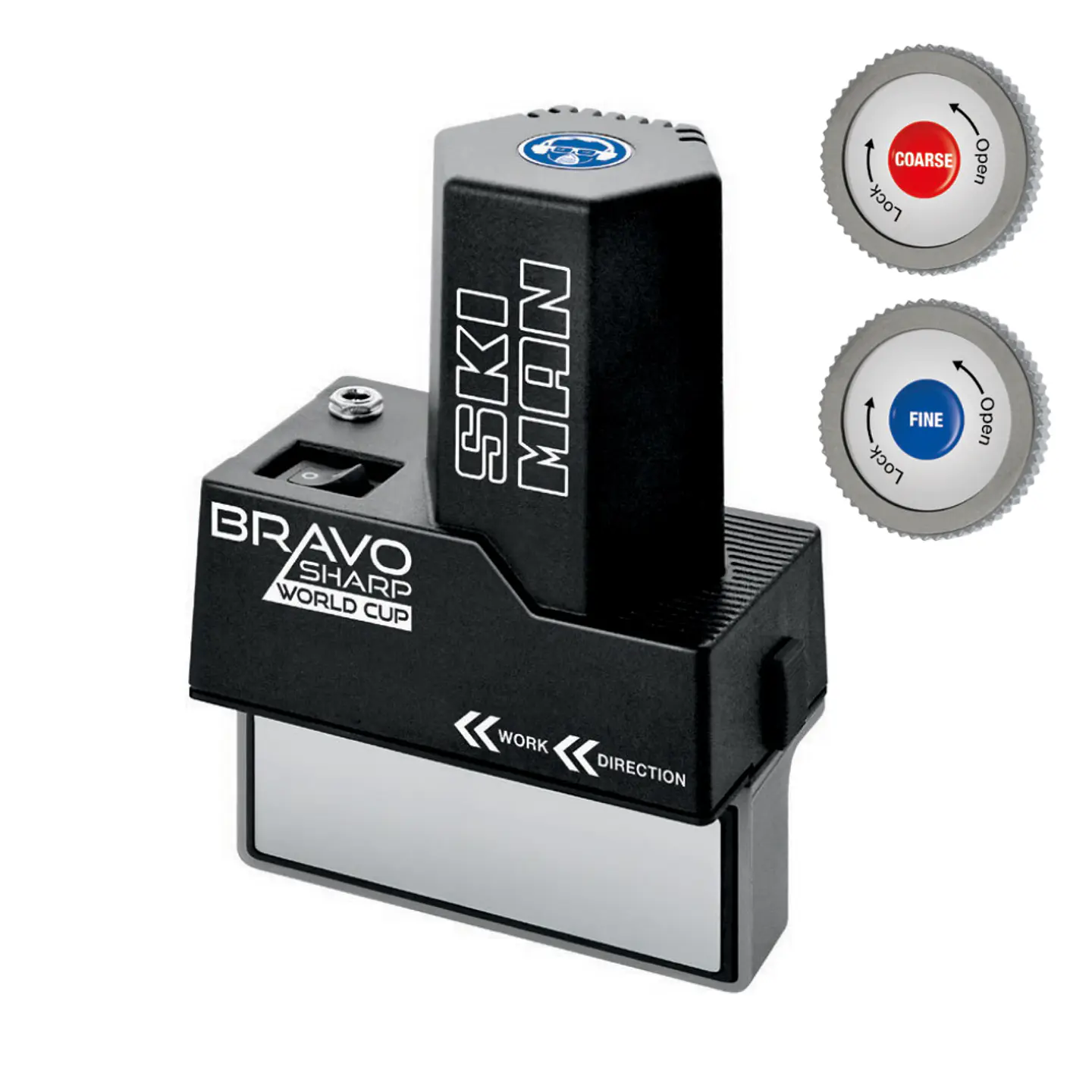 Afilador Eléctrico Profesional Canto Lateral SKI MAN World Cup 1