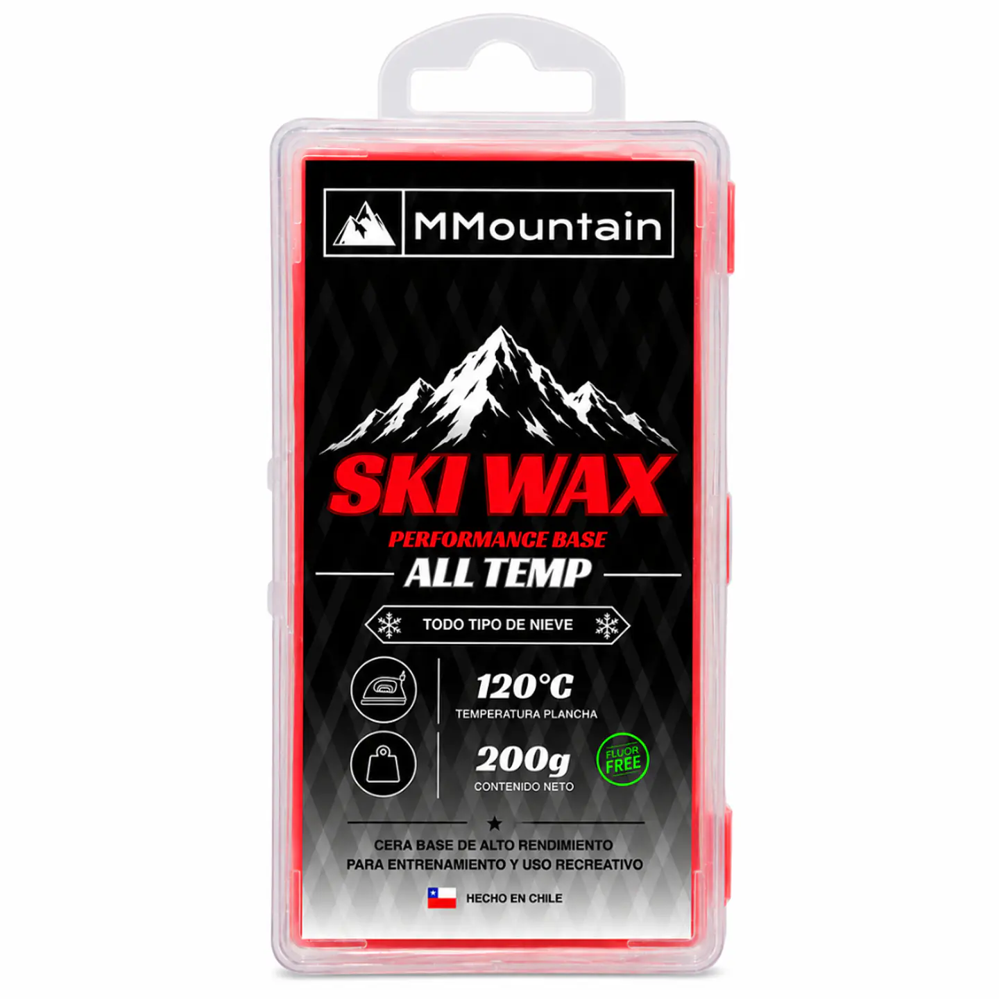 Kit Básico Mantención Ski Snowboard Cera Encerado Reparación 200g 2
